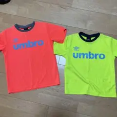 umbro Tシャツ オレンジとイエローセット