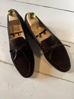 Crockett&Jones RICHMOND スエード ローファー 6.5E - メルカリ