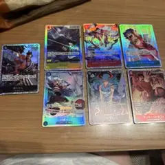 ワンピースカード 決戦の刻 SR まとめ売り モンキー・D・ルフィ 他