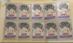 モンキー・D・ルフィ　バンダイカードフェス プロモ　10枚 ymtj