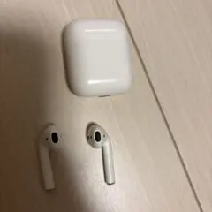 AirPods第二世代本体 ホワイト 充電ケース付き