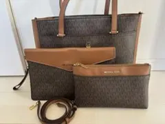 MICHAEL KORS トートバッグ ブラウン