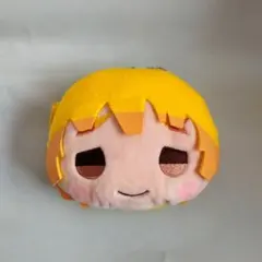 鬼滅の刃　きゃらまるぬいぐるみパスケース　我妻善逸