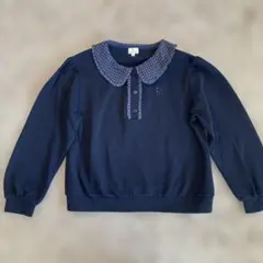 KUMIKYOKU ネイビー トレーナー 150