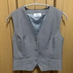 NIKKE チェック柄 制服ベスト