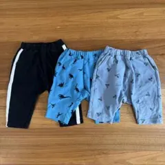 GU サマナルパンツ　ボトムス　80 ライン　恐竜　自転車　ズボン　まとめ売り