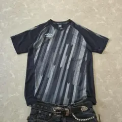 Y2K 【UMBRO】 Tech Blokecore Game Tee　短丈