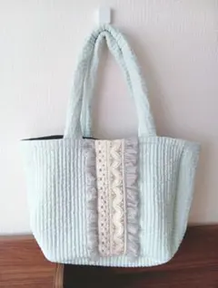 【ヌビバッグ】ハンドバッグ ハンドメイド インド刺繍 プレゼント （A96）