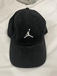 ジョーダン メンズ ブラック ロゴ キャップ Jumpman 黒 NIKE 帽子のサムネイル