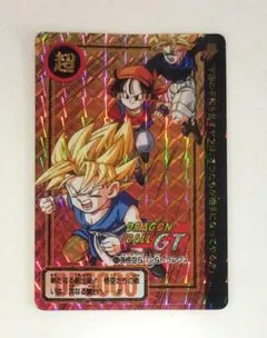 ドラゴンボールGT カードダス No.43 孫悟空&パン&トランクス - メルカリ