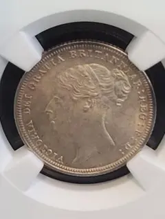 NGC AU55』英領インド1ルピー銀貨(1840年) - メルカリ