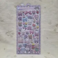 ふわふわドロップシール ぬいぬいふわふわ