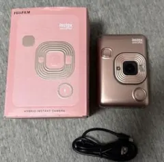 FUJIFILM instax mini LiPlay 本体 ローズゴールド