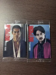 HIGH&LOW ウエハース 小林直己 青柳翔 2枚セット