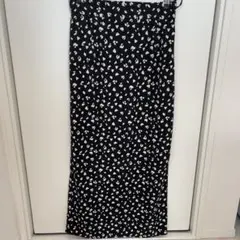 ローリーズファーム ロングスカート タイトスカート ヒョウ柄 ブラック