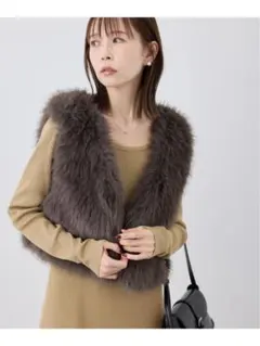 ROPE' PICNIC ロペピクニック　ショートファーベスト