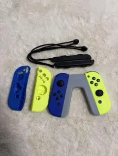 【動作確認済】Switch Joy-Con ブルー / ネオンイエロー セット