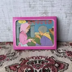 【希少】昭和レトロ 美研 ホーム紙芝居 おやゆびひめ 当時物 読み聞かせ