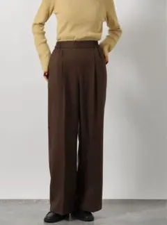 LAKOLE タックイージーパンツ