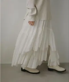 CASA FLINE コットンティアードスカートのサムネイル