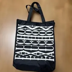 FAUCHON フォション・ブラックエコバッグ