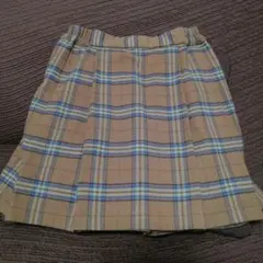 チェック柄　スカート　ユニクロ