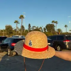 LA Dodgers ルフィ 麦わら帽子 ワンピースナイト 2026 ① LA Dodgers ONEPIECE 麦わら帽子 ワンピースナイト 2026 - メルカリ