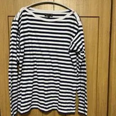 Agnès b. ストライプ長袖Tシャツ T2