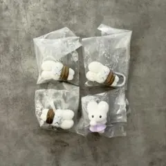 beco+81 フィギュアVol.1 しりみみうさぎ　ガチャ　4つセット