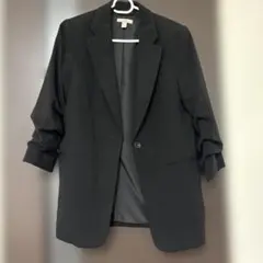 スーツジャケット黒　H&M