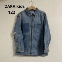 ZARA kids デニムシャツジャケット 122cm