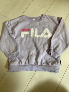 FILA 紫色 トレーナー 110
