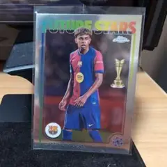 Topps Chrome UEFA Soccer ラミン・ヤマル カード