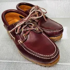 【美品】Timberland デッキシューズ 3eye バーガンディ 26.0㎝のサムネイル