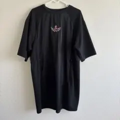 【本日限りお値下げ】adidas TシャツチュニックブラックＬサイズのサムネイル