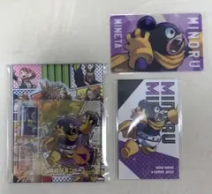 ☆ 僕のヒーローアカデミア　アクリルフィギュア　クリアカード　名刺カード　峰田実