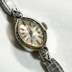 稼働品 手巻き セイコー ソーラー 17石 10-7830 レディース腕時計