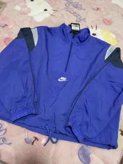 Nike 紫色 ハーフジップジャケット M