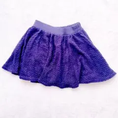 INGNI イング ラメ ミニスカート 紺 ネイビー フレアスカート