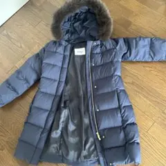 NOLLEY’S ロングダウンコート 38 フード取外し可 きれいめ 防寒