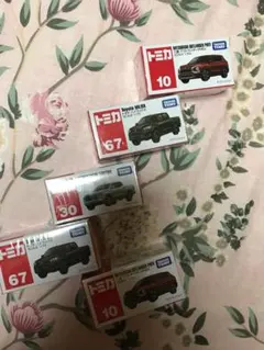 トミカ ミニカー 5台セット ブラック