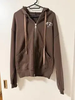 No. 21 - zip up jacket - brownのサムネイル