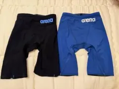 アリーナ　競泳水着　高速水着　アクアフォースストーム　MF 2着セット　ML