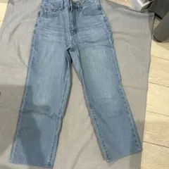 GU ライトブルー デニムパンツ Sサイズ