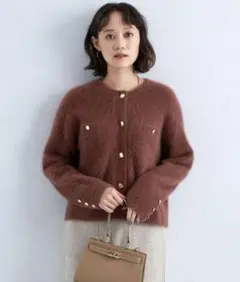 【新品】green label relaxing デイリーエリートカーディガン