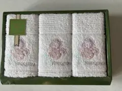 新品未開封 KATSURA 桂由美タオルセット 花柄 刺繍入り3枚セットのサムネイル