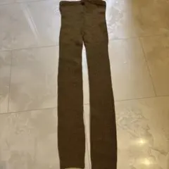 UNIQLO ヒートテック ニットレギンス ブラウン M/L