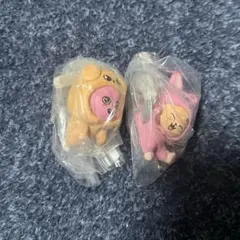 skzooつまんでつなげてマスコット　トエッキ、パピーム