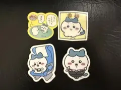 ハチワレ　ステッカー 4枚セット