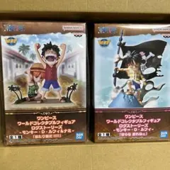 2個セット！ワンピース ワールドコレクタブルフィギュア ルフィ&ナミ
